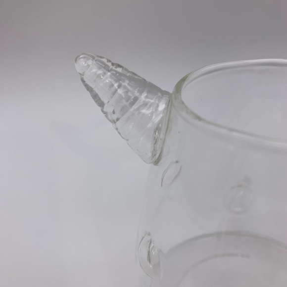 Elf- Mr. Narwhal 3-D 16 Oz Clear Glass Milk/Juice i Cup Drinking Glass Christmas - Picture 12 of 12